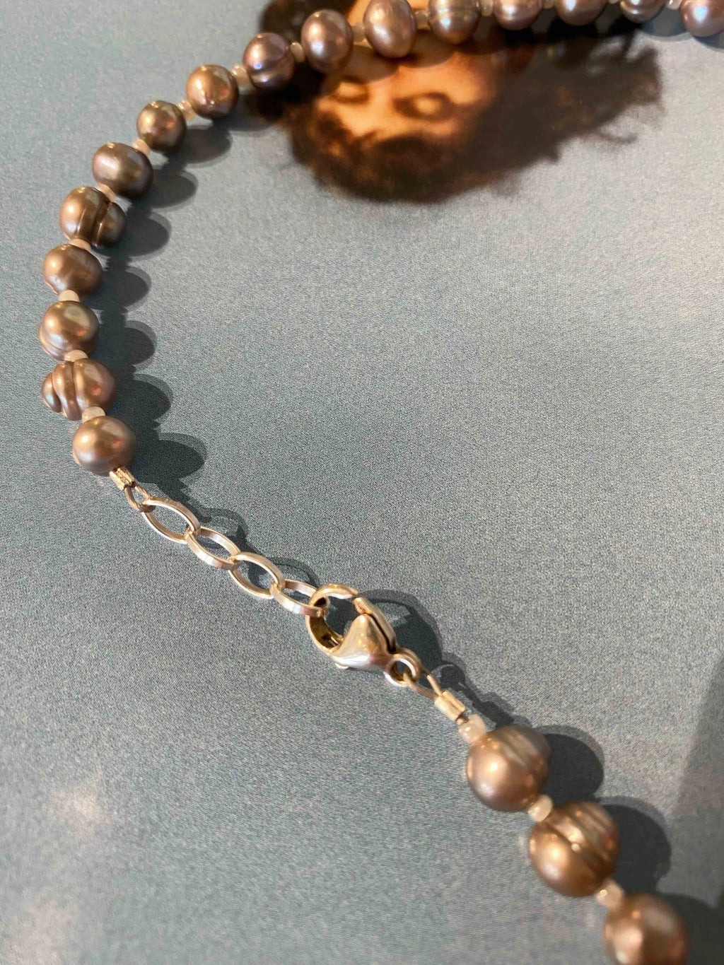 Dark Pearls meet Rock Crystal