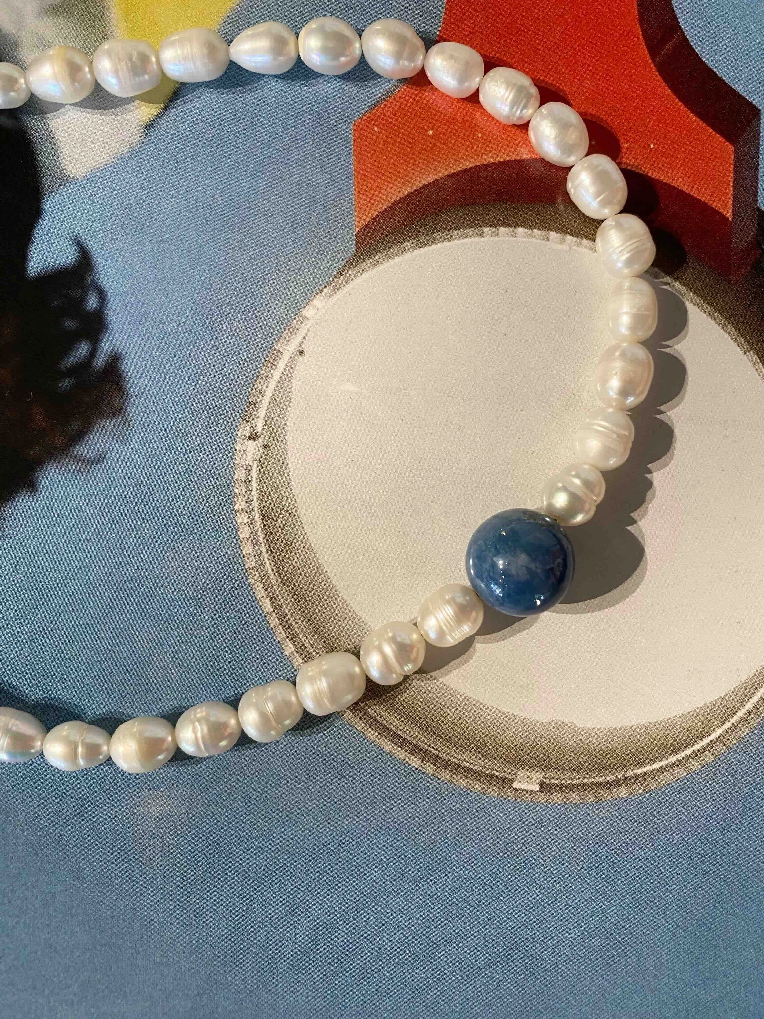 Pearls meet Aquamarin