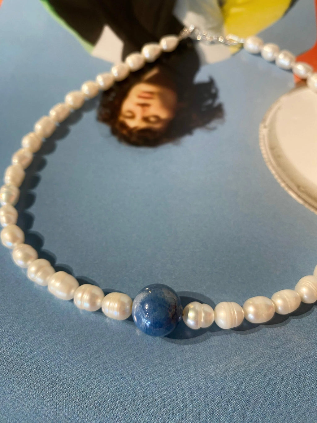 Pearls meet Aquamarin